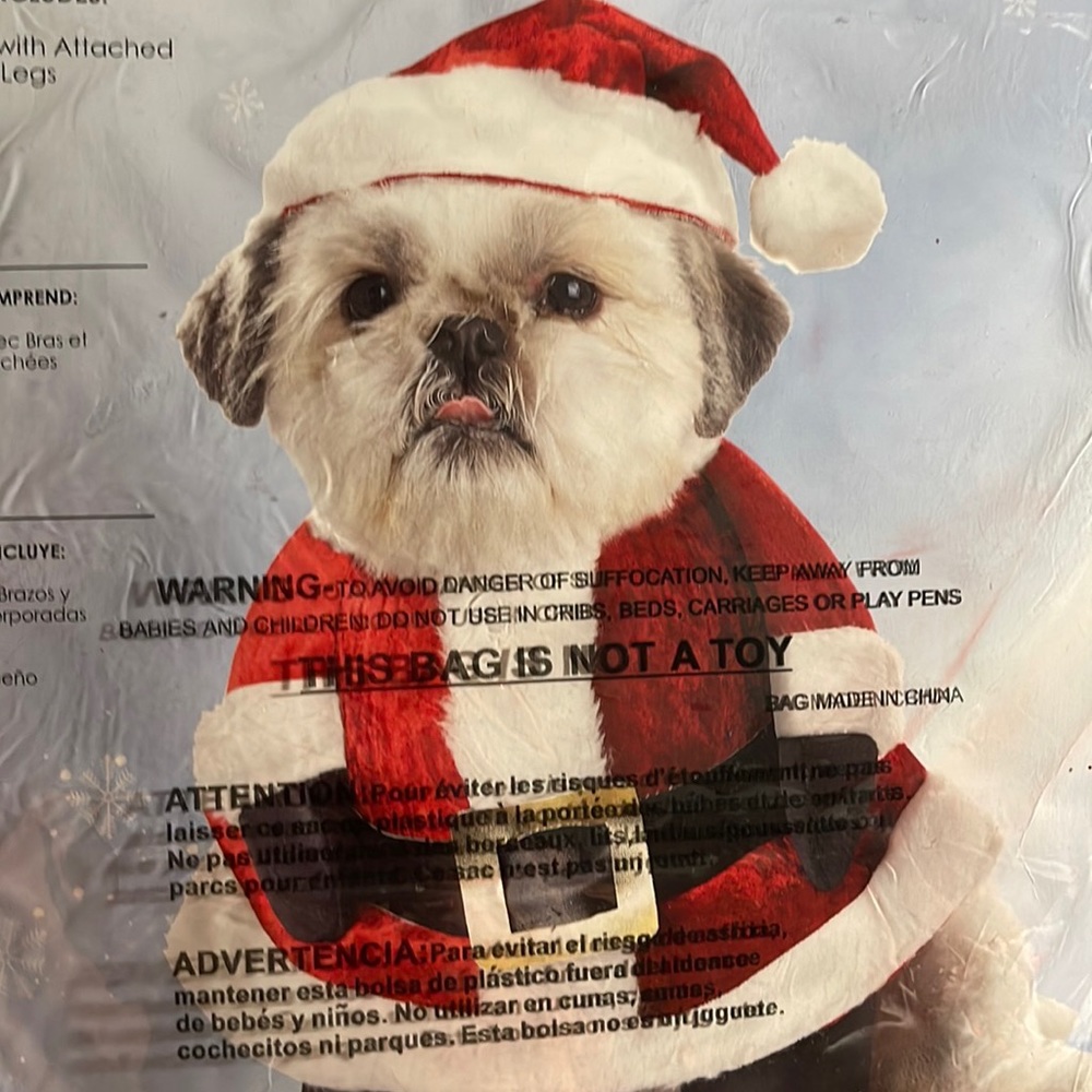 Santa Paws costume